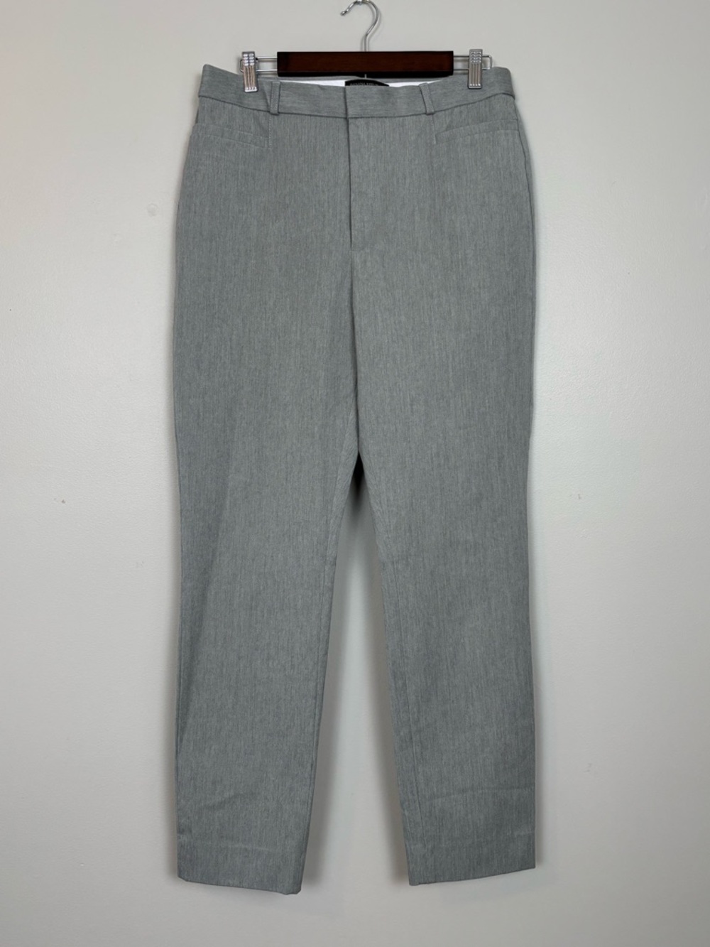 Banana Republic Factory Pants Womens 12 Grey High Rise Sloan Trouser Career